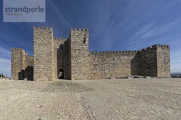 Burg von Trujillo  Provinz Caceres  Extremadura  Spanien  Europa