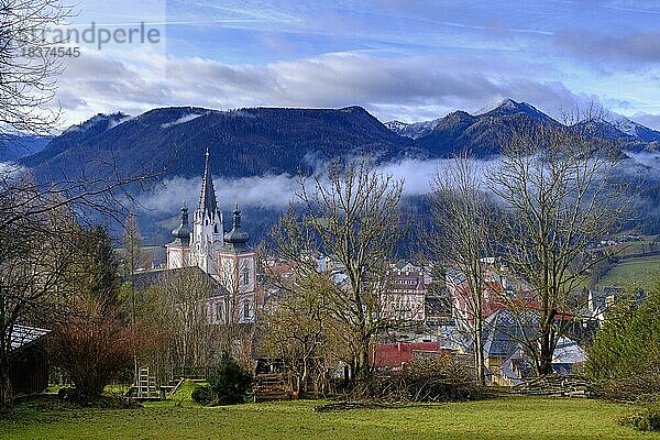 Mariazeller Wallfahrtskirche  Basilika von Mariazell  Basilika Magna Mater Austriae  Mariazell  Steiermark  Österreich  Europa