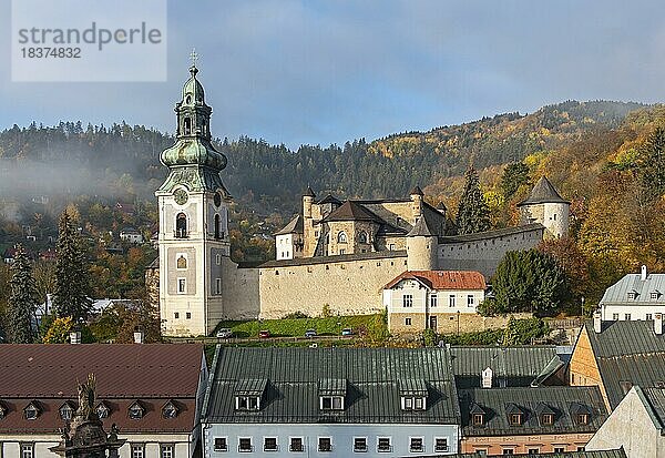 Alte Burg  Starý zámok  Banska Stiavnica  Slowakei  Europa