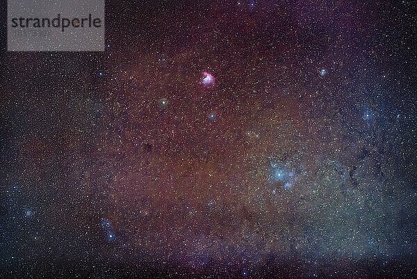 Deep Sky Astrofotografie Sternbild Kassiopeia  135mm f3.5 ISO800 Vollformat  Nord52 20.01.2023