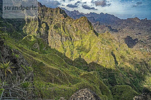 Berglandschaft Insel Santo Antao Kapverden