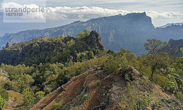 Berglandschaft Insel Santo Antao Kapverden