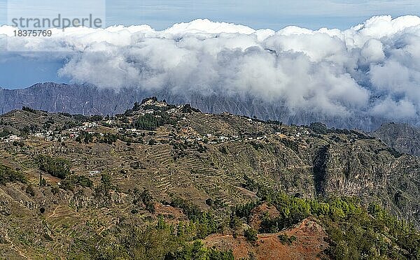 Berglandschaft Insel Santo Antao Kapverden