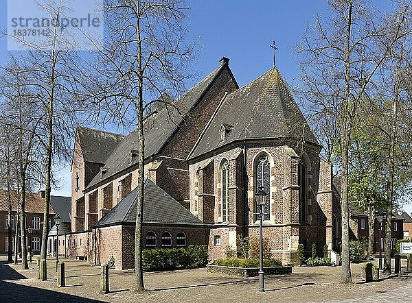 Katholische Pfarrkirche St. Vitus  Südlohn  Münsterland  Nordrhein-Westfalen  Deutschland  Europa