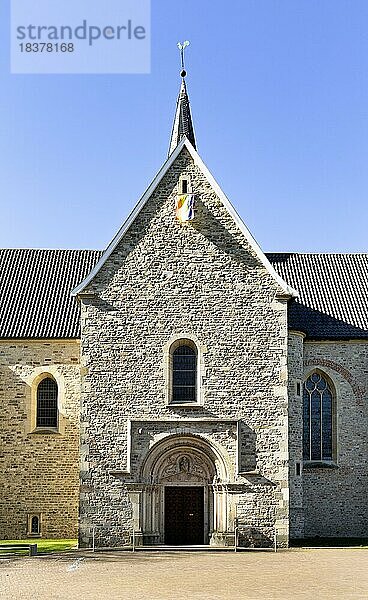 Stiftskirche St. Felicitas  ehemaliges Vredener Damenstift  Vreden  Münsterland  Nordrhein-Westfalen  Deutschland  Europa