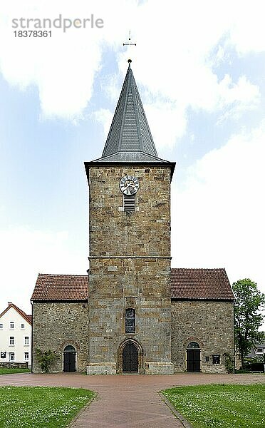 Ehemalige katholische Kirche St. Martinus von 1523  heute Kultur- und Konzertraum  Hagen am Teutoburger Wald  Niedersachsen  Deutschland  Europa