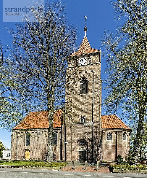 Katholische Pfarrkirche St. Jakobus  Oeding  Südlohn  Münsterland  Nordrhein-Westfalen  Deutschland  Europa