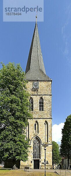 Evangelische Stadtkirche  Lengerich  Nordrhein-Westfalen  Deutschland  Europa