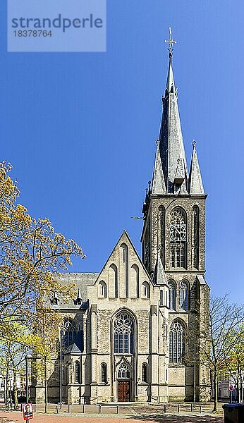 Katholische Pfarrkirche St. Pankratius  Gescher  Münsterland  Nordrhein-Westfalen  Deutschland  Europa