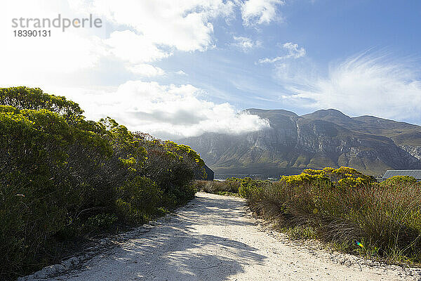 Straße und Klein Mountains Stanford Südafrika