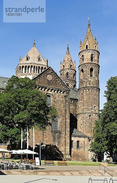 Katholischer Dom St. Peter  Worms  Rheinland-Pfalz  Deutschland  Europa