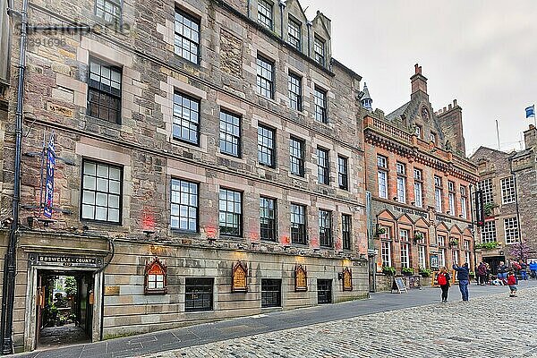 Altstadt  Edinburgh  Schottland  Großbritannien  Europa