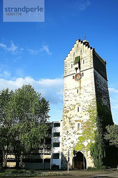 Obertor ist eine historische Sehenswürdigkeit der Stadt Ravensburg. Ravensburg  Baden-Württemberg  Deutschland  Europa