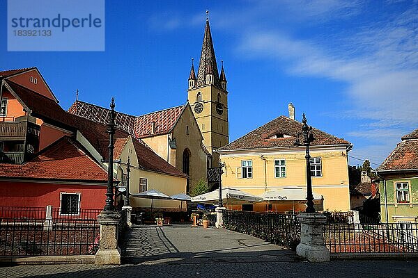 Altstadt von Sibiu  Rumänien  Europa