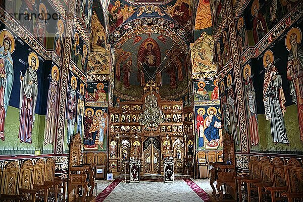 Nonnenkloster Saon  Manastirea Saon  bei Tulcea  Dobrudscha  Rumänien  Europa