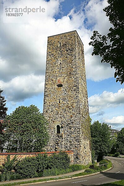 Der Schellenberger Turm ist eine historische Sehenswürdigkeit der Stadt Ravensburg. Ravensburg  Baden-Württemberg  Deutschland  Europa