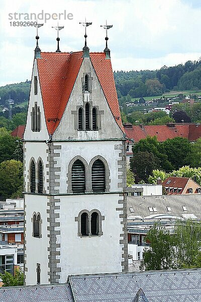 Liebfrauenkirche ist eine historische Sehenswürdigkeit der Stadt Ravensburg. Ravensburg  Baden-Württemberg  Deutschland  Europa