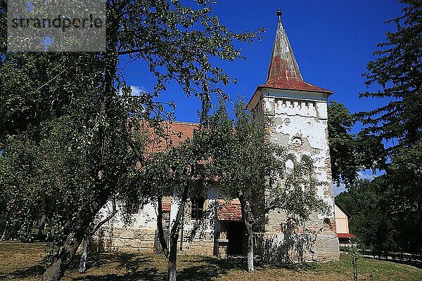 Romanische Kapelle von Geoagui  Siebenbürgen  Rumänien  Europa