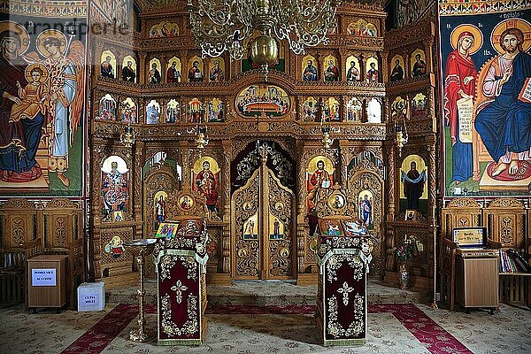 Nonnenkloster Saon  Manastirea Saon  bei Tulcea  Dobrudscha  Rumänien  Europa