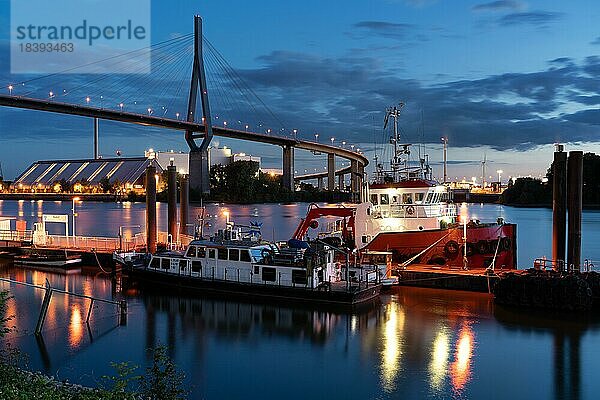 Köhlbrandbrücke  Hamburg  Deutschland  Europa