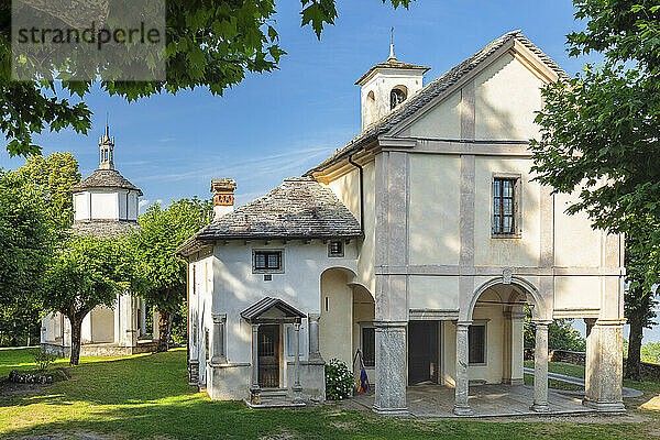 Sacro Monte di Ghiffa  Ghiffa  UNESCO-Weltkulturerbe  Lago Maggiore  Piemont  Italienische Seen  Italien  Europa