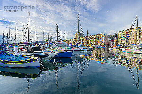 Hafen von Toulon  Toulon  Var  Provence-Alpes-Cote d'Azur  Frankreich  Westeuropa