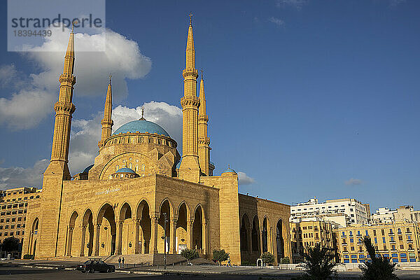 Mohammed al-Amine Sunni Moschee  Beirut  Libanon  Naher Osten