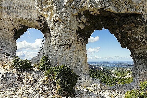 Die Alpilles  Bouches-du-Rhone  Alpilles  Provence  Frankreich  Europa