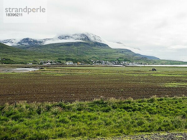 Reyðarfjörður  Island  Europa