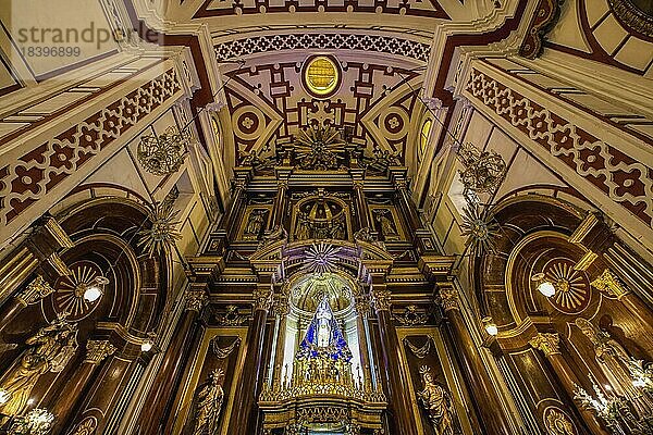 Basilika und Kloster San Francisco de Lima  Kapelle der Unbefleckten Empfängnis Mariens  Lima  Peru  Südamerika