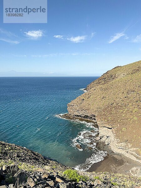 Playa de el Puerto  Puerto de la Aldea  Gran Canaria  Kanaren  Spanien  Europa