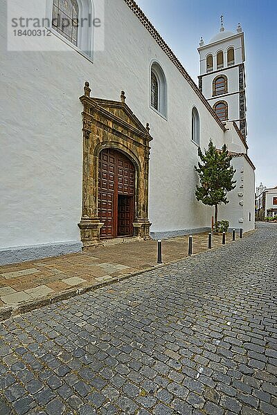 Kirche Matriz de Santa Ana  Garachico  Teneriffa  Kanarische Inseln  Spanien  Europa