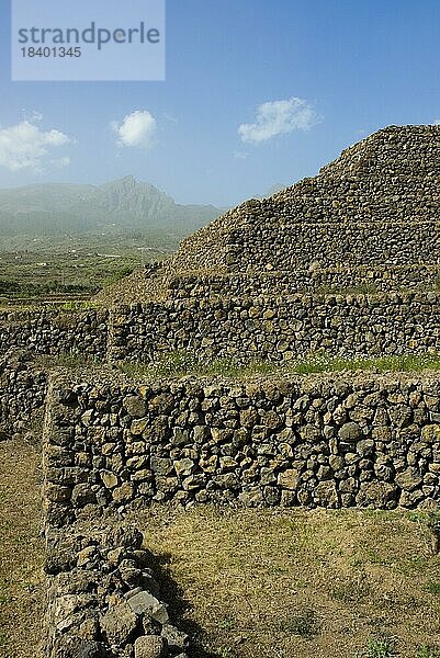 Pyramiden von Guimar  Santa Cruz de Tenerife  Kanarische Inseln