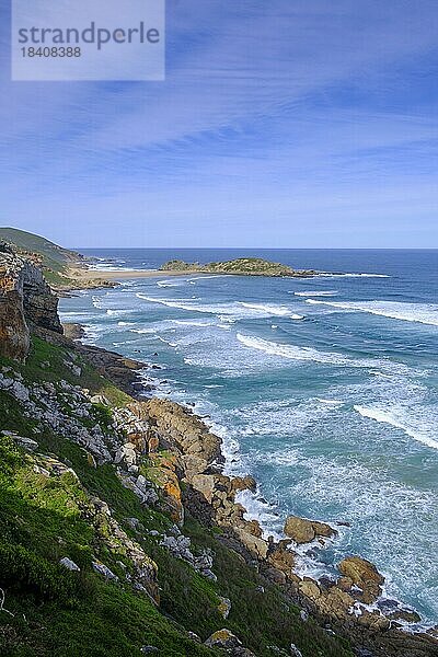 Robberg Island  Robberg Peninsula  Naturschutzgebiet Robberg Nature Reserve  Plettenberg Bay  Garden Route  Westkap  Südafrika