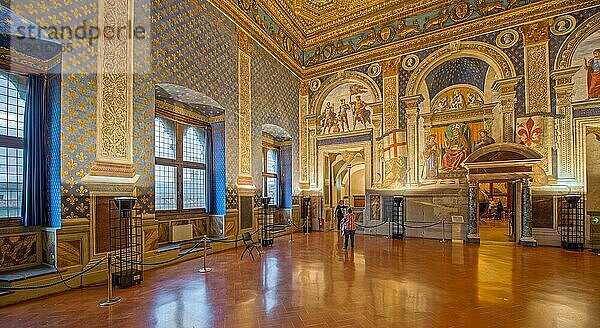 Palazzo Vecchio Innen Florenz Toscana Italien