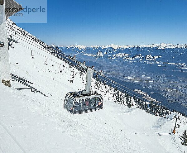 Seegrubenbahn  Skigebiet Nordkette Innsbruck  Tirol