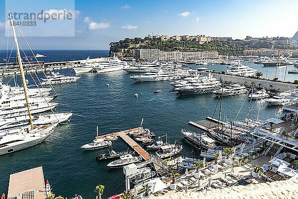 Yachthafen  Monte Carlo  Fürstentum Monaco