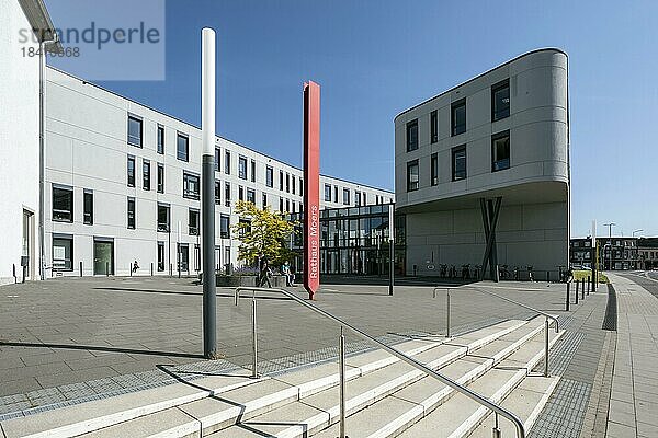 Rathaus  Moers  Nordrhein-Westfalen  Nordrhein-Westfalen  Deutschland  Europa