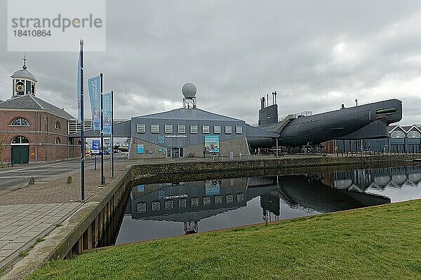 Marinemuseum  U-Boot Toijn  Den Helder  Provinz Nordholland  Niederlande  Europa