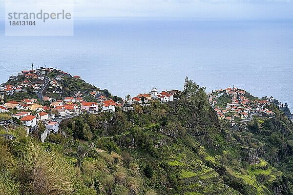 Ortsansicht Ponta do Sol  Madeira  Portugal  Europa