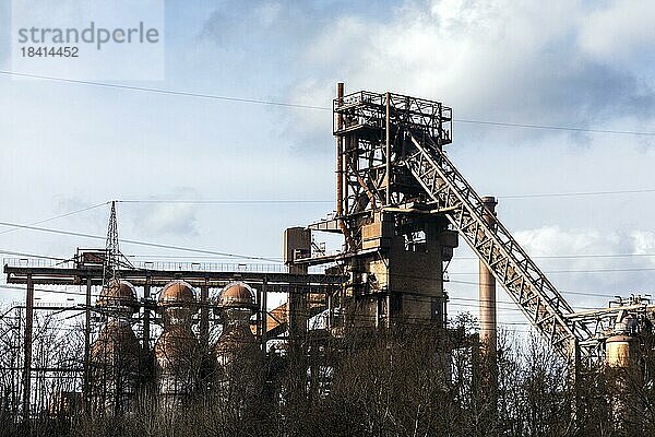 Hochofen Schwelgern 1  Thyssenkrupp Steel Europe AG  Duisburg  Nordrhein-Westfalen  Deutschland  Europa