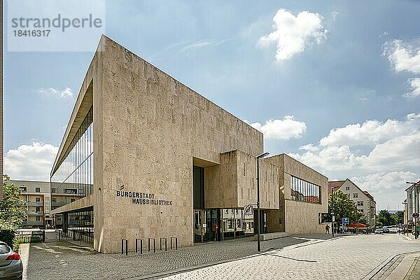 Bürgerhaus Nordhausen  Multifunktionsgebäude mit Informations-  Kultur-  Bildungszentrum und Stadtbibliothek  Nordhausen  Thüringen  Deutschland  Europa