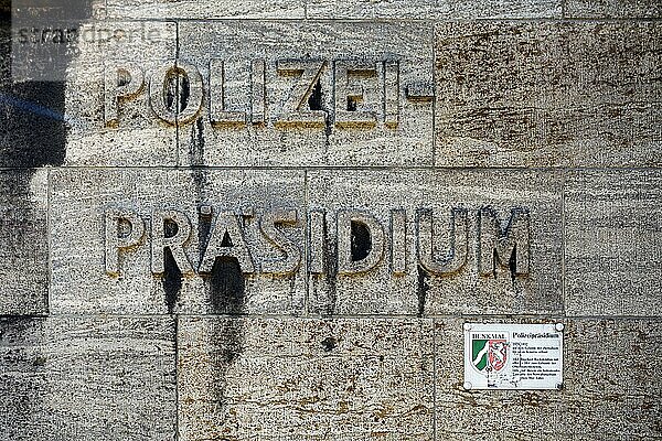 Polizeipräsidium Düsseldorf  Düsseldorf  Nordrhein-Westfalen  Deutschland  Europa