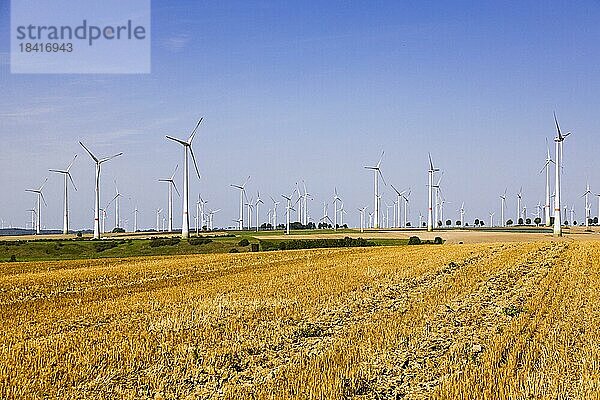 Windkraftanlagen  Windpark Lichtenau (Westfalen)  Ostwestfalen  Paderborner Land  Landwirtschaft  Felder  Lichtenau (Westfalen)  Nordrhein-Westfalen  Deutschland  Europa