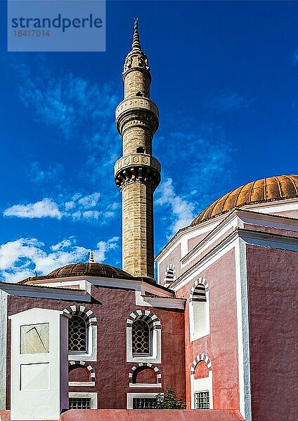 Sueleyman Pascha-Moschee  16. Jhd.  Rhodos-Stadt  Griechenland  Europa