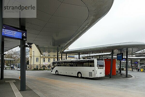 Busbahnhof  Jena  Thüringen  Deutschland  Europa