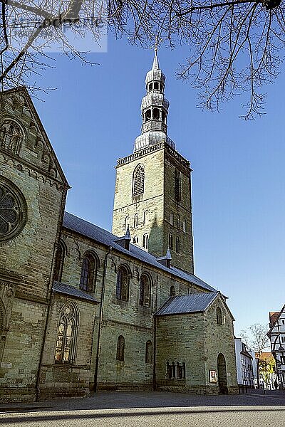 St. Petrikirche  Hauptkirche der evangelischen St.-Petri-Pauli-Kirchengemeinde  Soest  Nordrhein-Westfalen  Deutschland  Europa