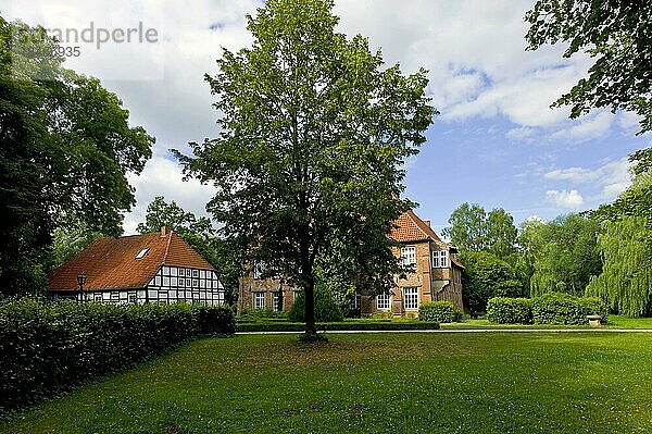 Die Ritterburg Haus Blomendal in Bremen Blumenthal  Deutschland  Europa