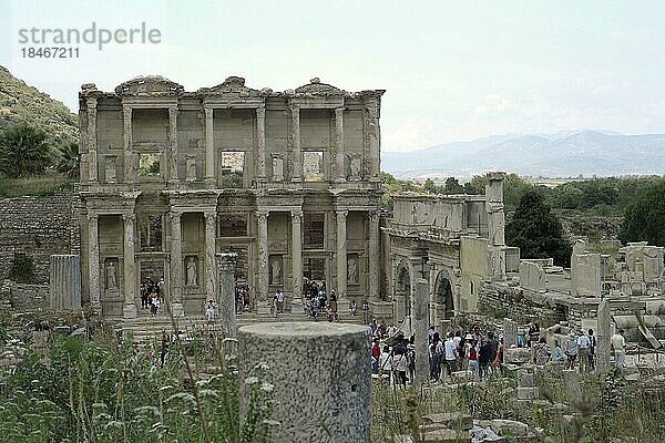 In der antiken Stadt  Ephesos  Türkei  Asien