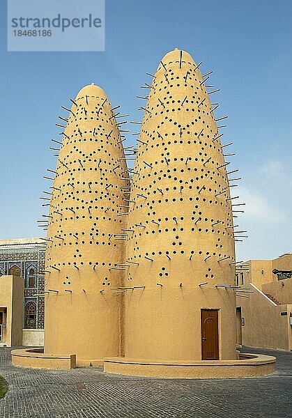 Pigeon Towers  Katara Cultural Village  Doha  Katar  Asien